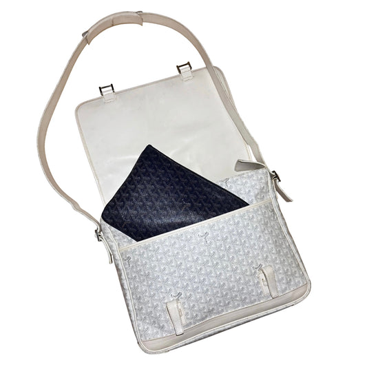 Goyard 2013 Grand Bleu GM messenger bag