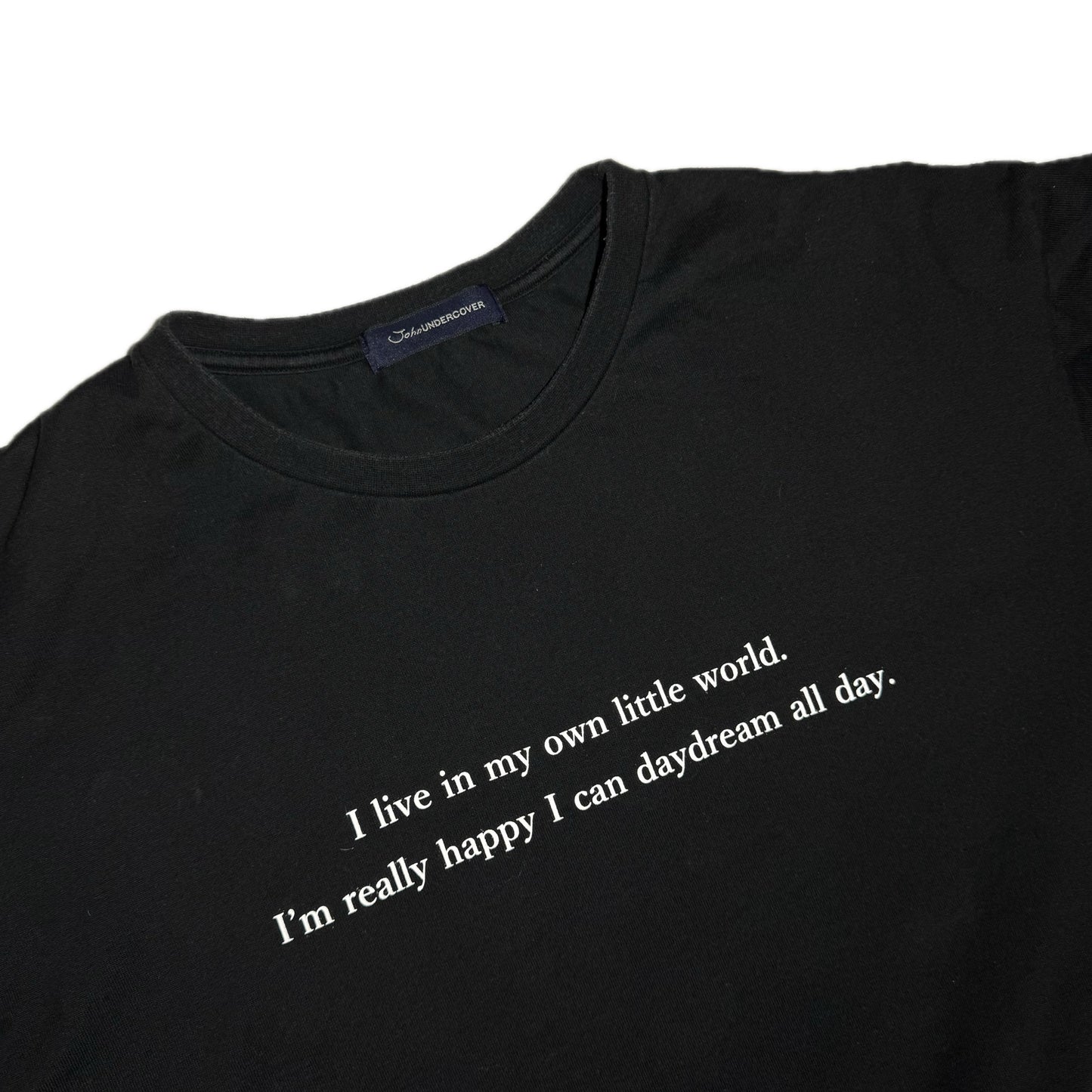 Undercover "My Own Little World" reverse seam T-shirt