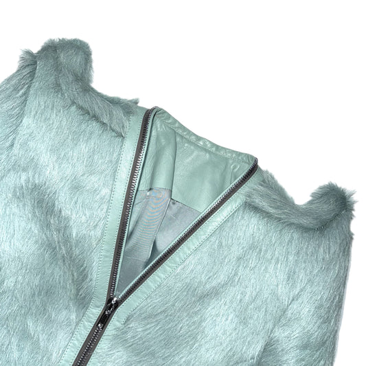 Rick Owens FW22 "Strobe" cowhair TEC jacket