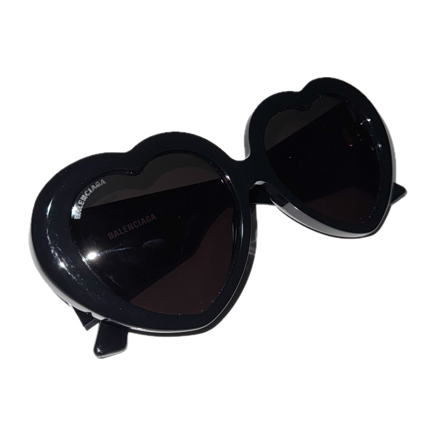 Balenciaga SS21 Susi heart shaped sunglasses