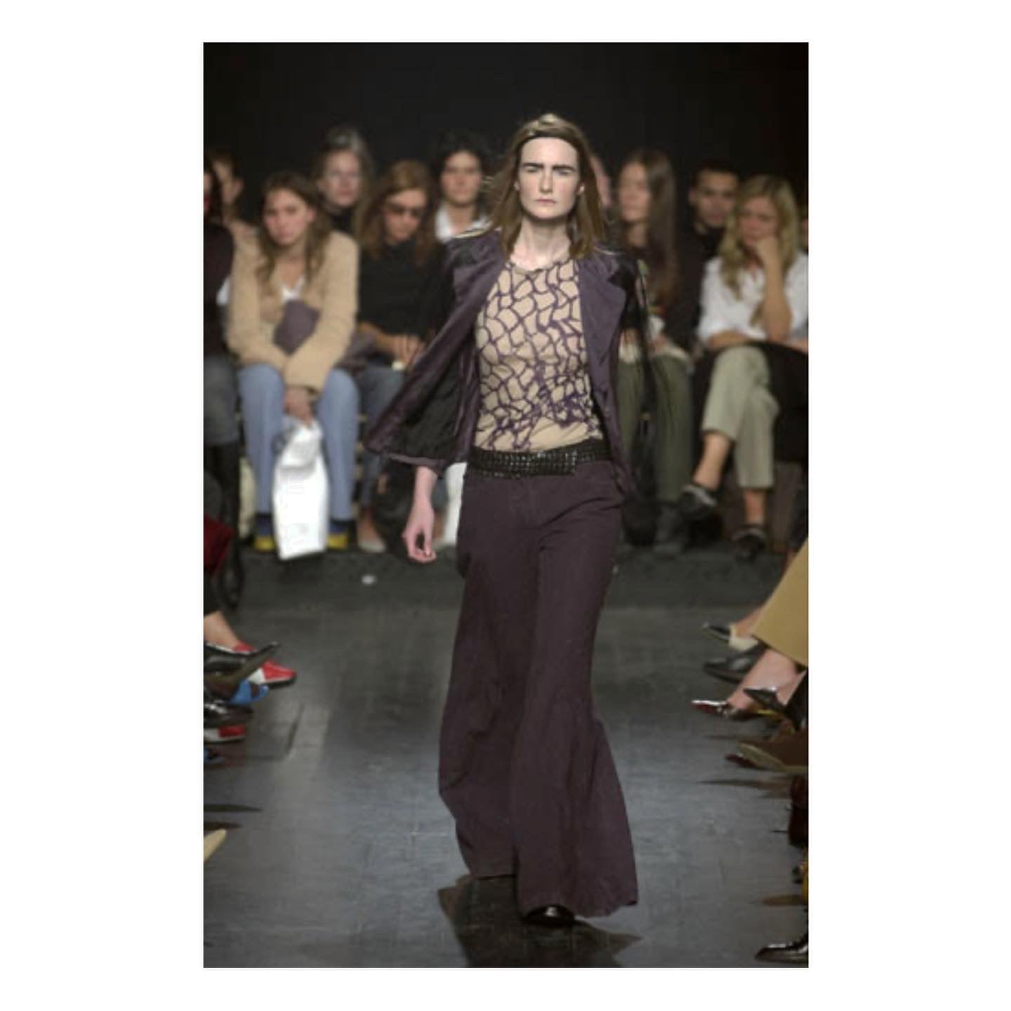Ann Demeulemeester SS01 lightweight wide pants