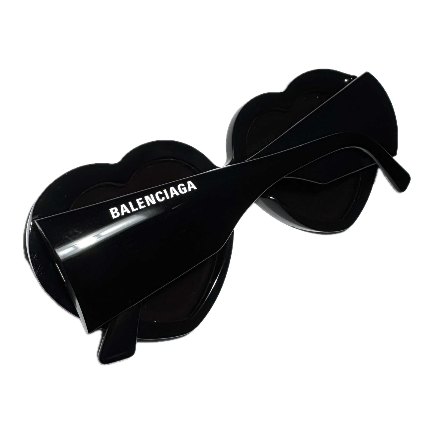 Balenciaga SS21 Susi heart shaped sunglasses