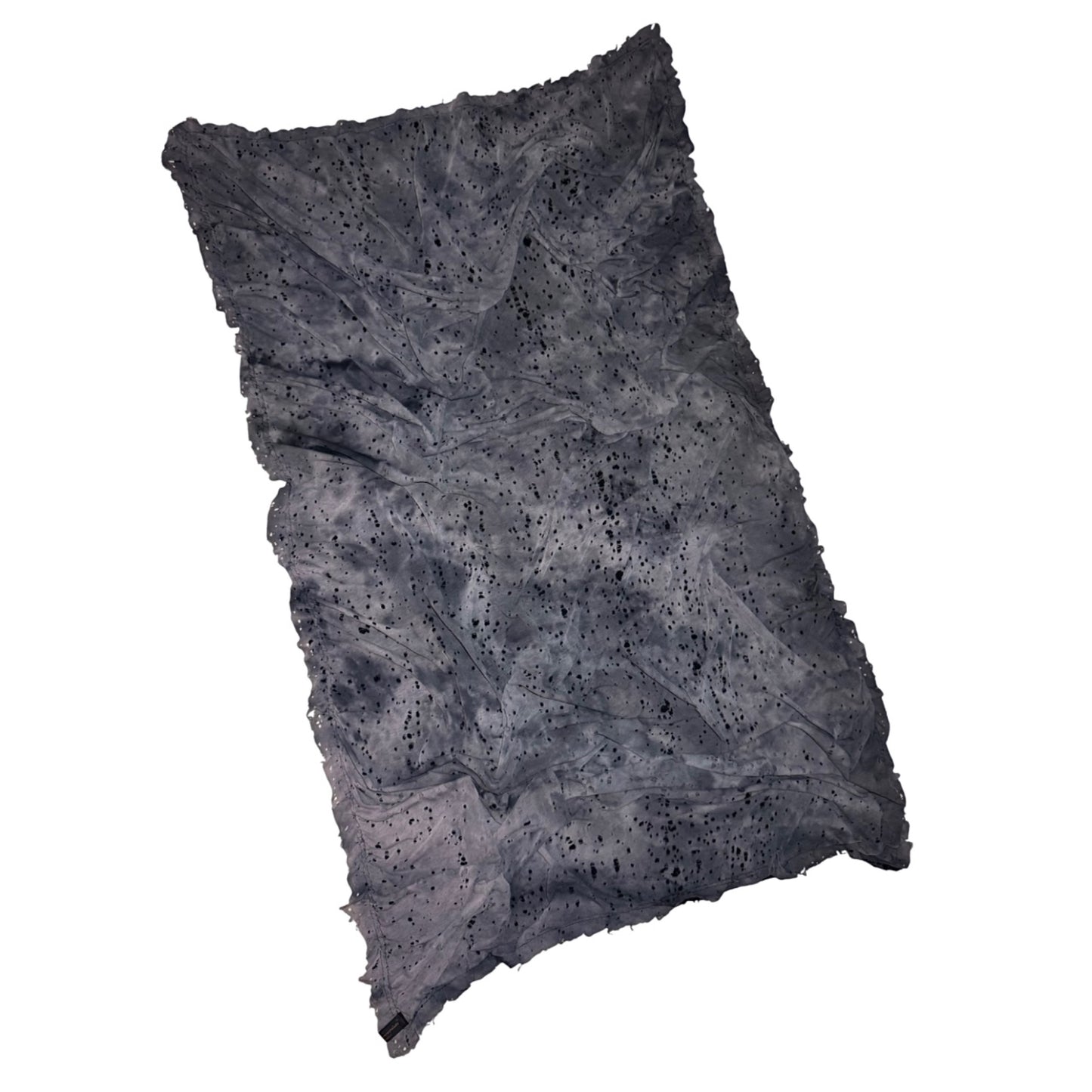 Undercover AW03 "Paper Doll" distressed shawl