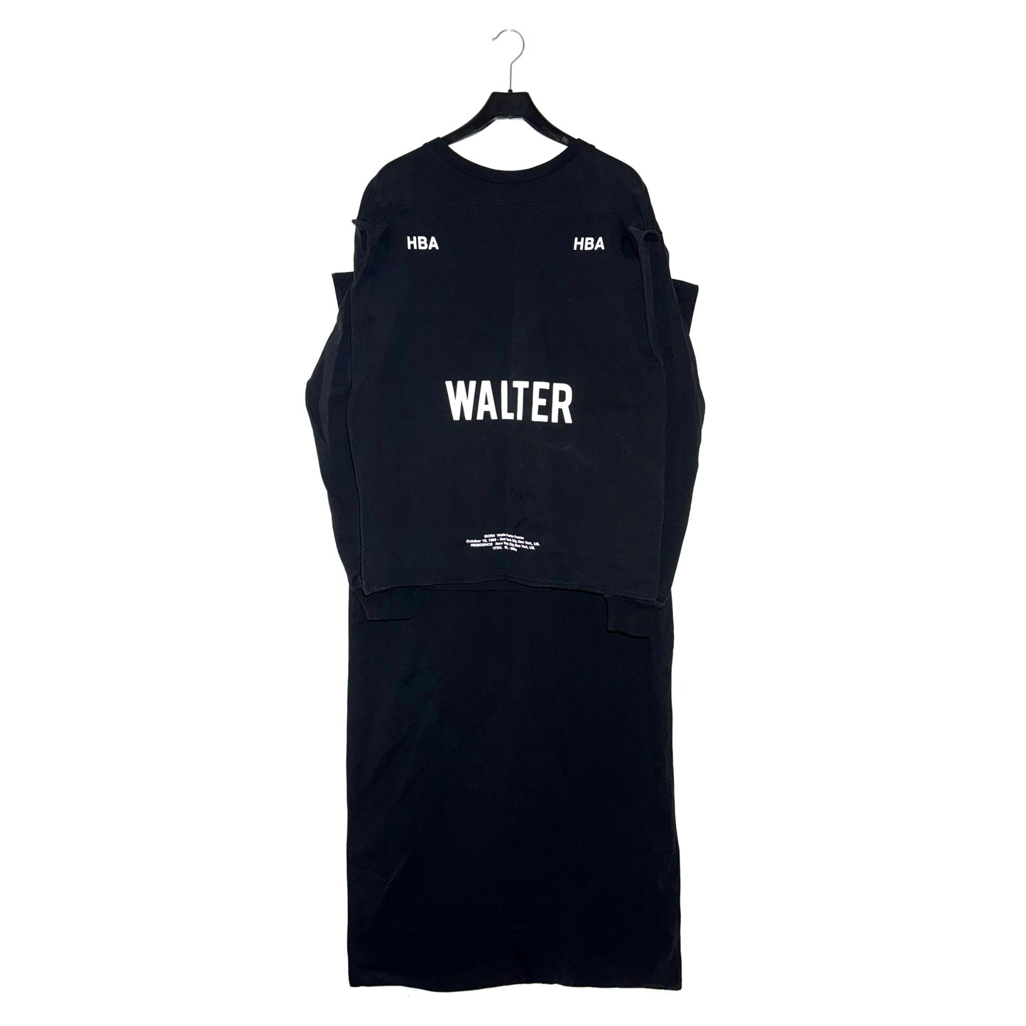 Hood By Air FW16 WALTER casting cape/longsleeve
