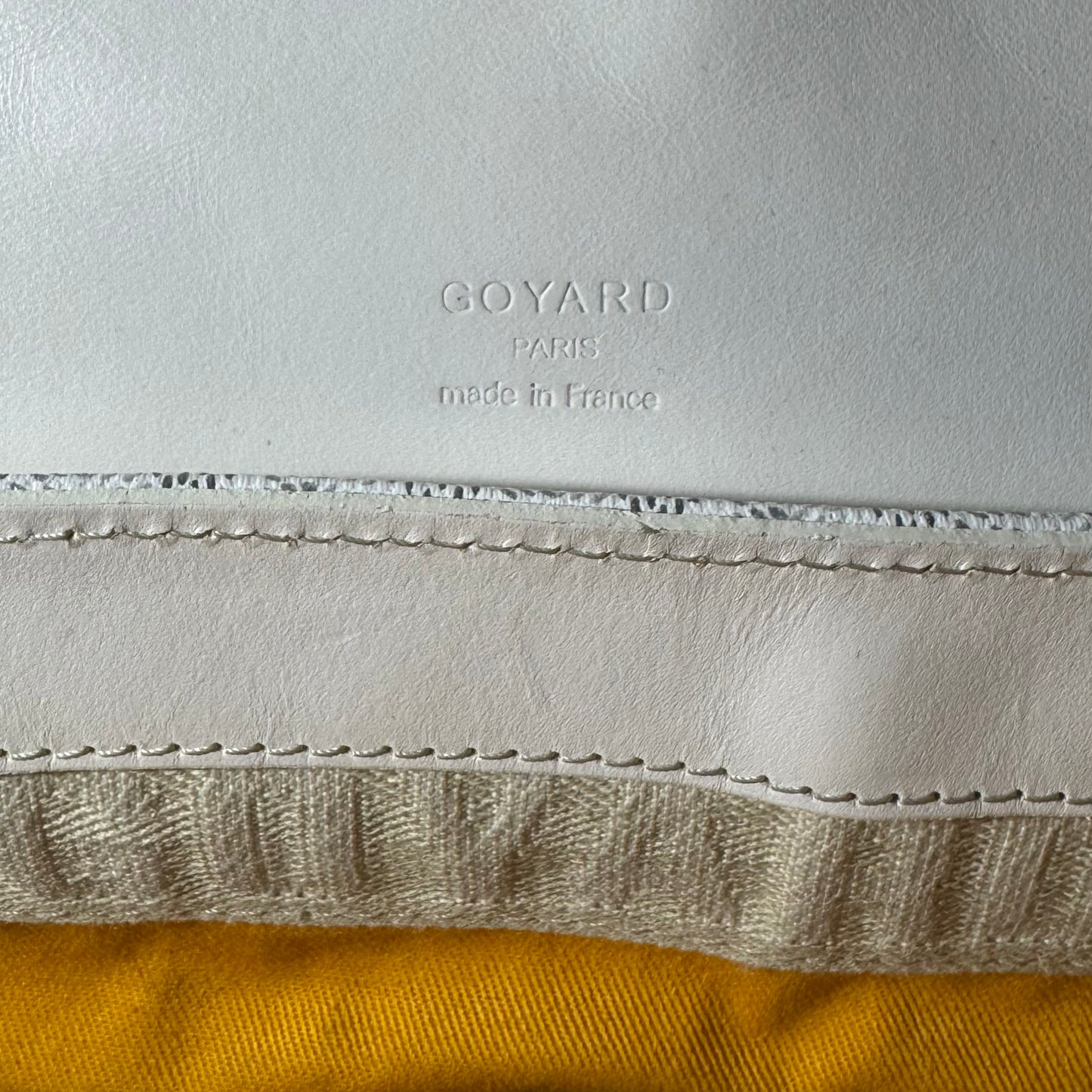 Goyard 2013 Grand Bleu GM messenger bag