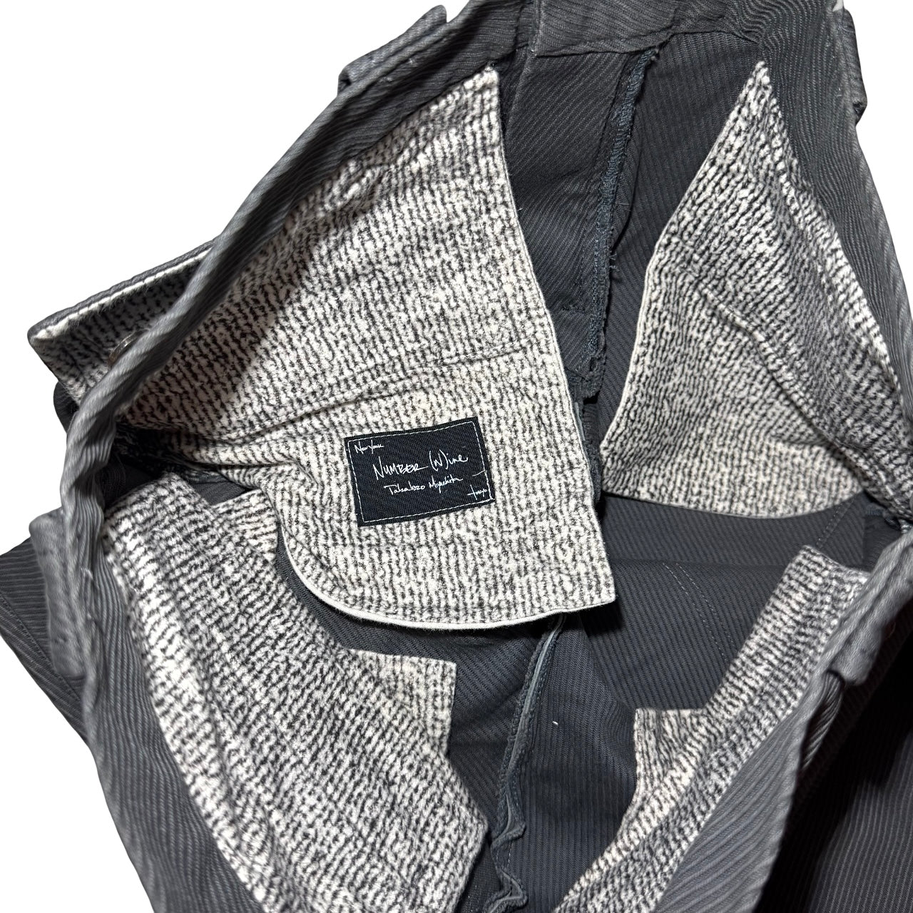 Number (N)ine FW07 Slim rider shorts