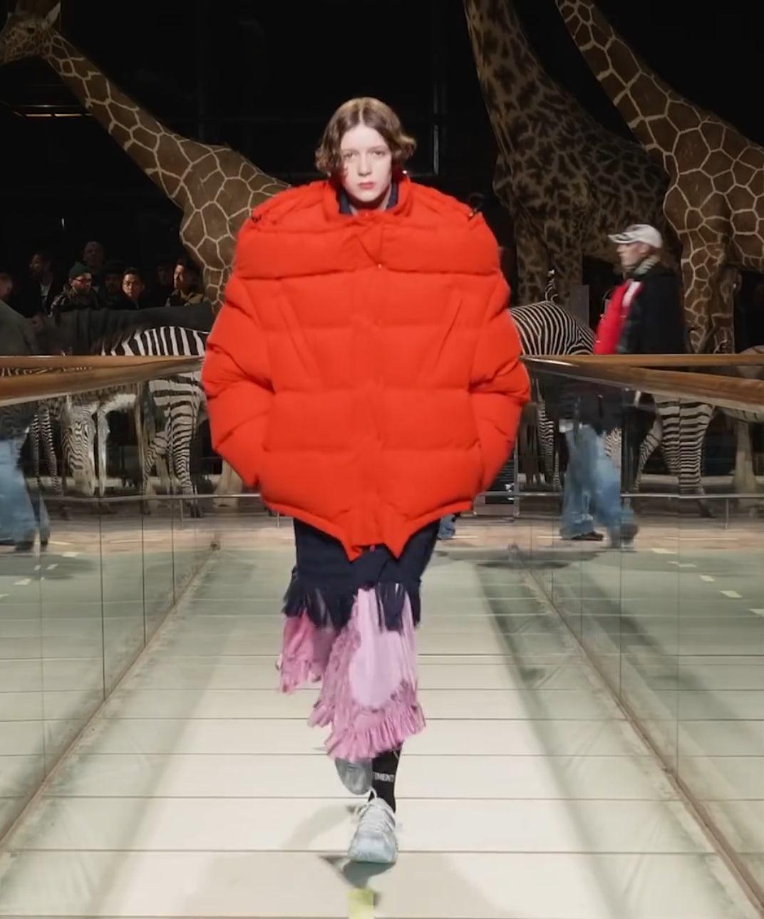 Vetements AW20 upside down puffer jacket