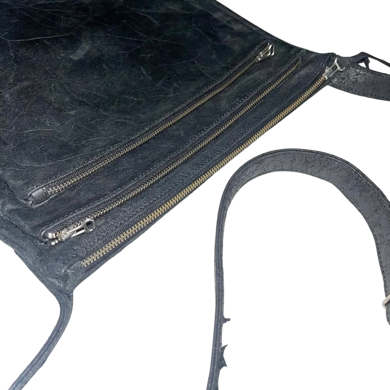 Martin Margiela AW03 3-piece leather crossbody bag