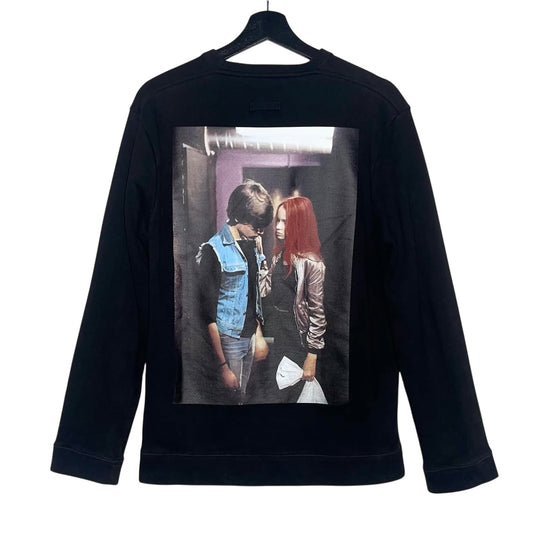 Raf Simons FW18 Christiane F "couple" crewneck