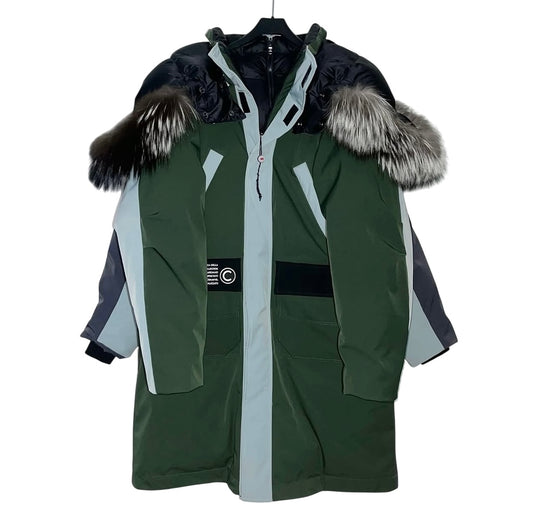 Colmar A.G.E. x Shayne Oliver double frontfaced reversible down parka