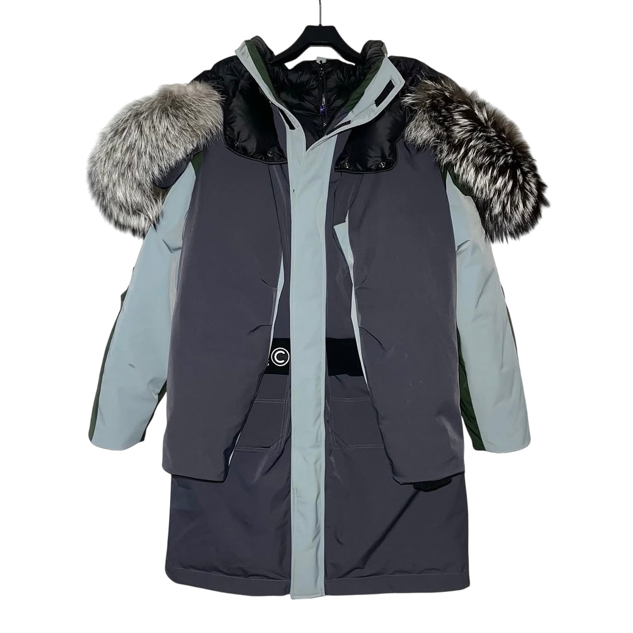 Colmar A.G.E. x Shayne Oliver double frontfaced reversible down parka