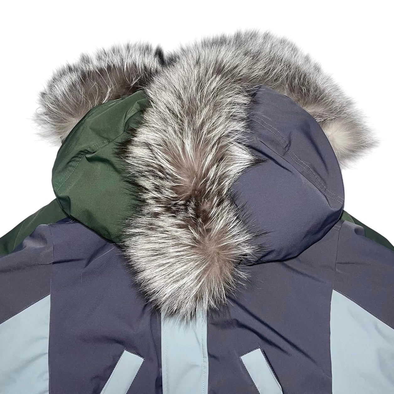 Colmar A.G.E. x Shayne Oliver double frontfaced reversible down parka