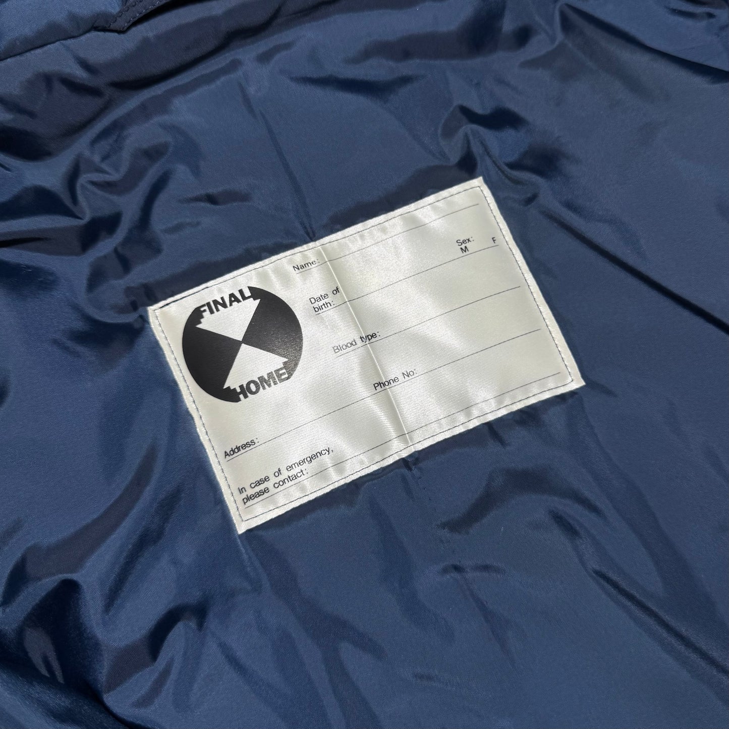 Final Home SS00 Venus flytrap down parka jacket