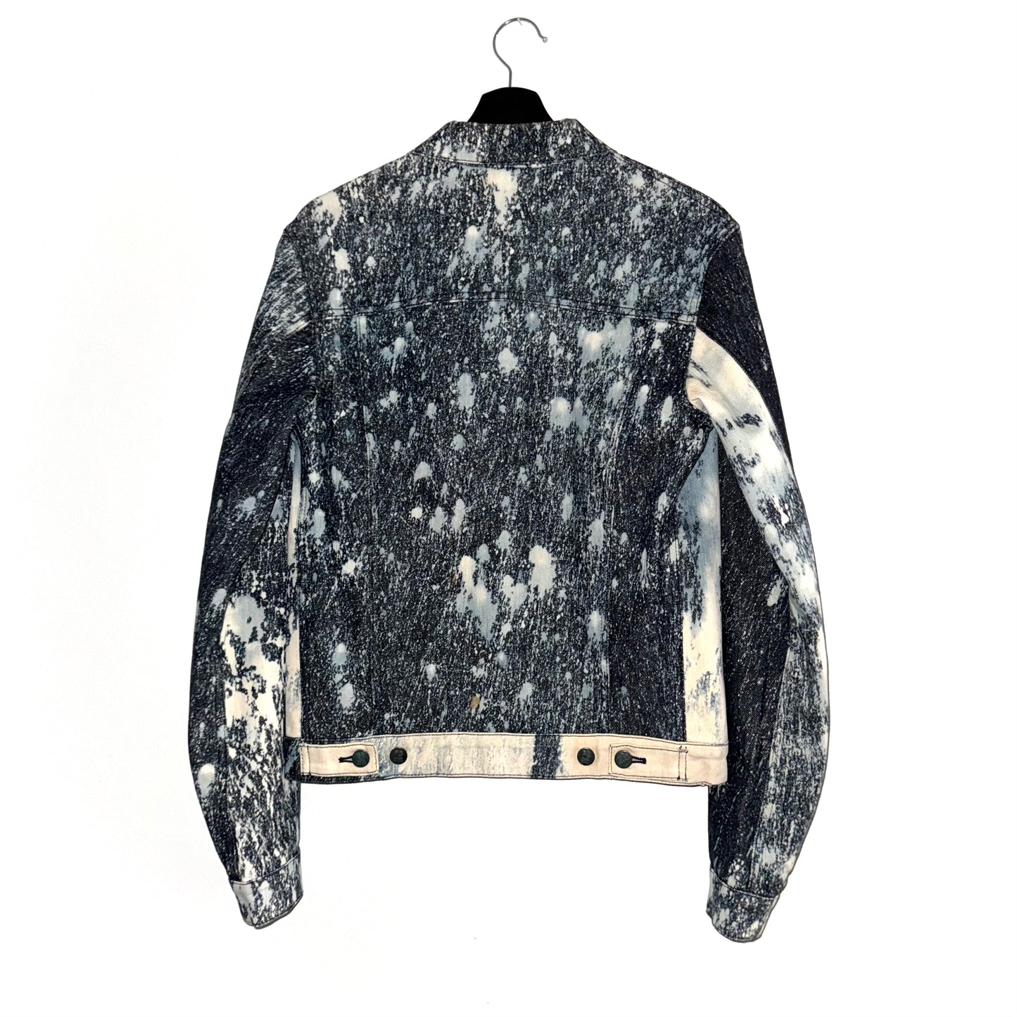 Raf Simons x Sterling Ruby bleached denim jacket
