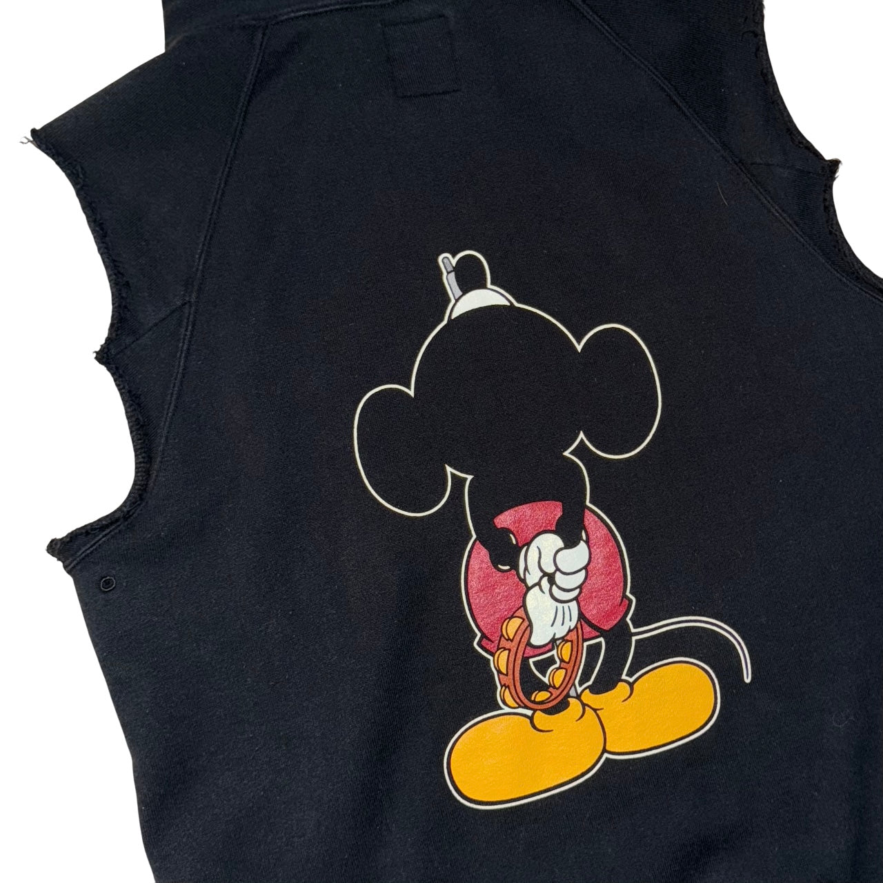 Number (N)ine x Disney OG SS00 Mickey Weeks sleeveless hoodie