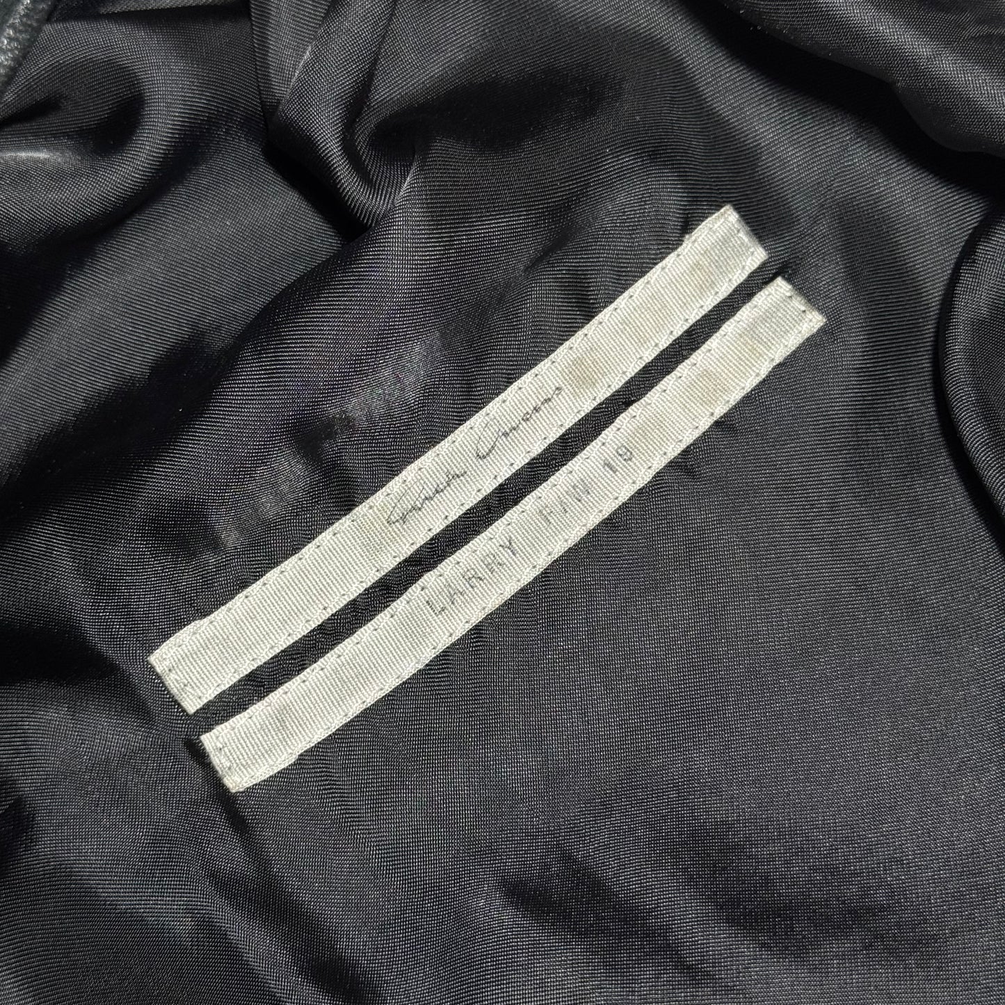 Rick Owens FW19 "Larry" chained Stooges leather jacket