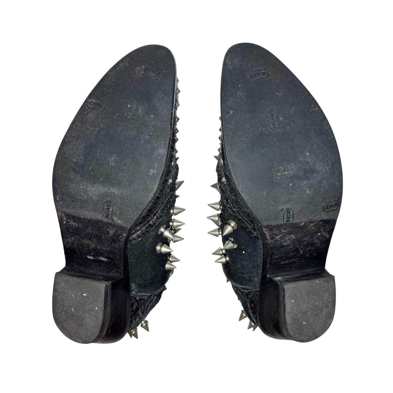 Junya Watanabe AW06 studded suede western boots