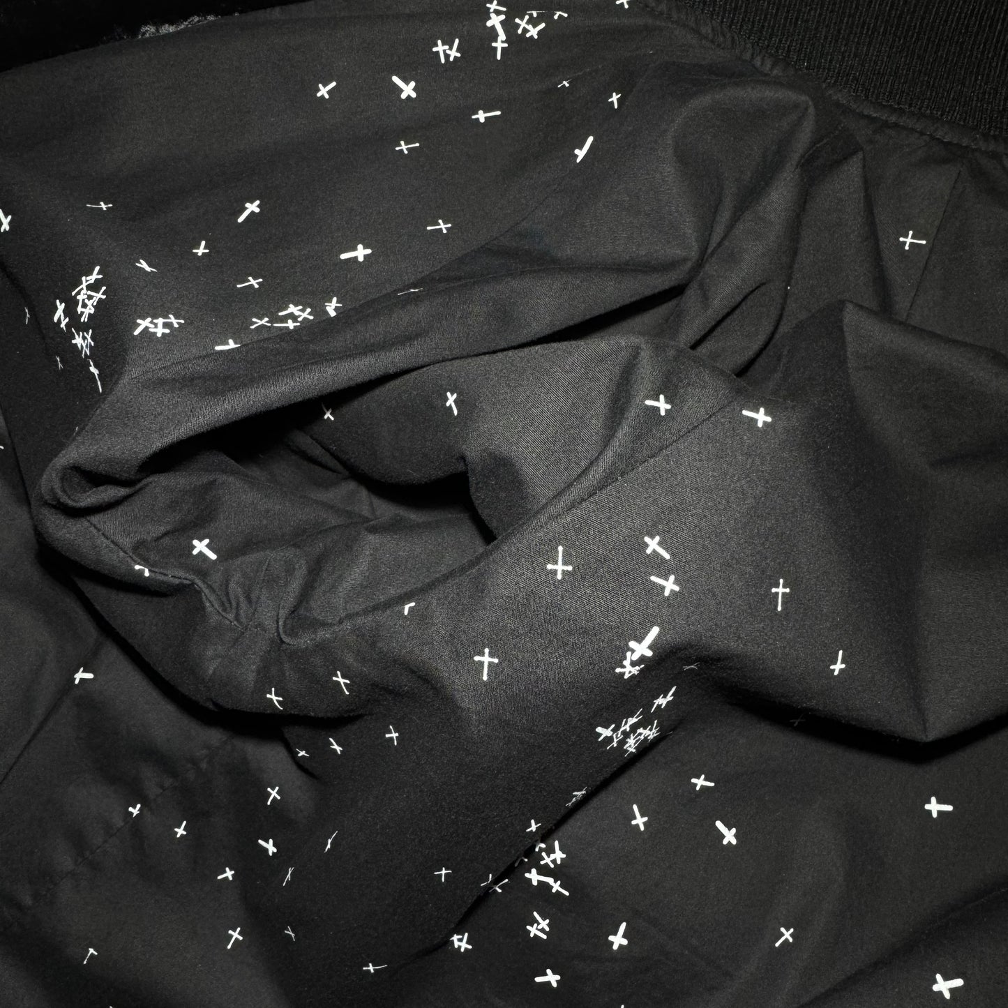 Undercover FW02 Rebelgods velour bomber jacket