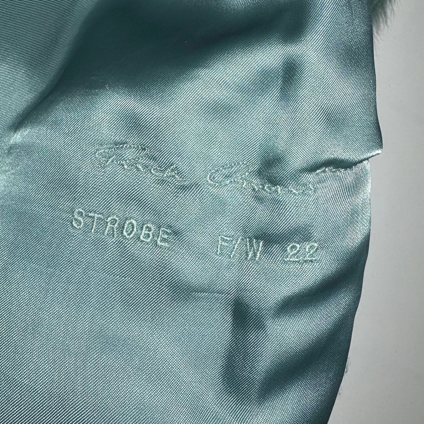 Rick Owens FW22 "Strobe" cowhair TEC jacket