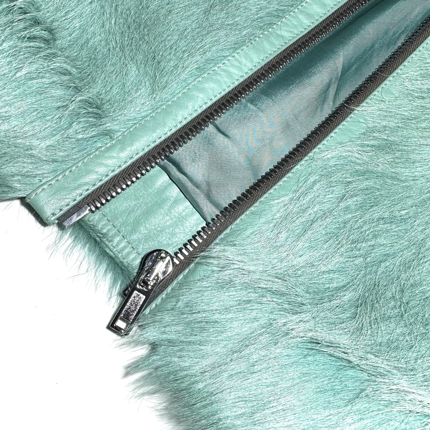 Rick Owens FW22 "Strobe" cowhair TEC jacket