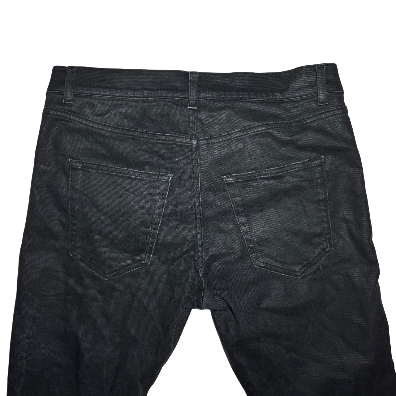 Saint Laurent D02 wax coated denim