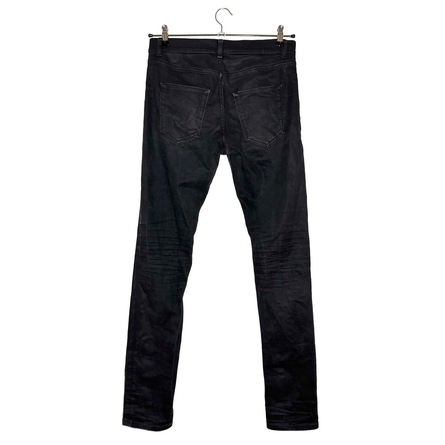 Saint Laurent D02 wax coated denim