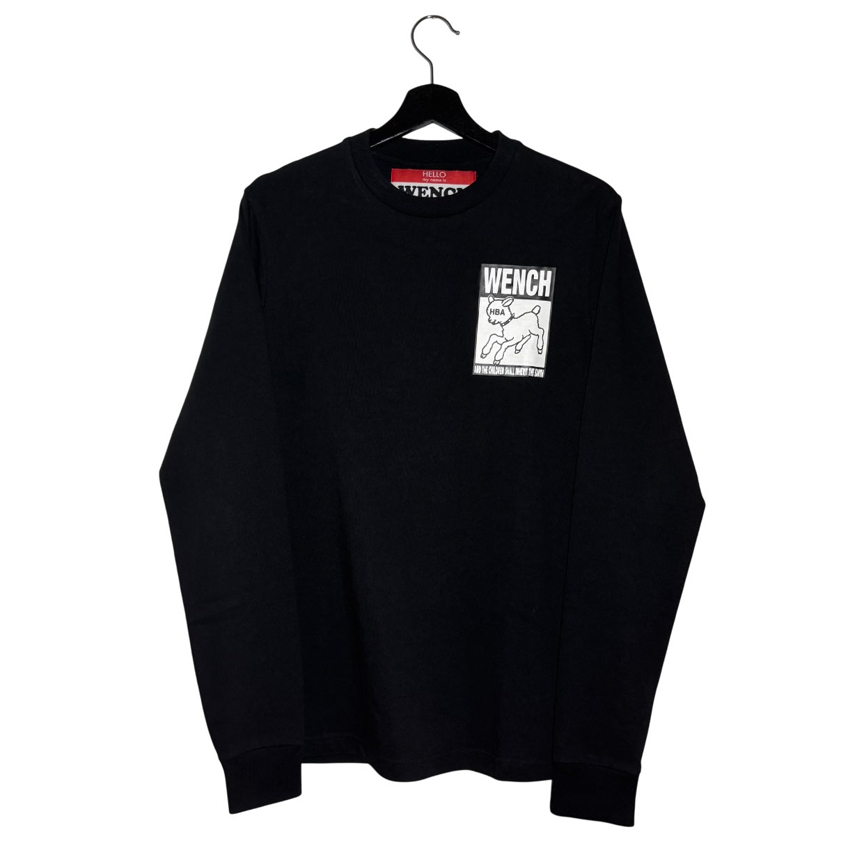 Hood By Air SS17 WENCH little lamb longsleeve