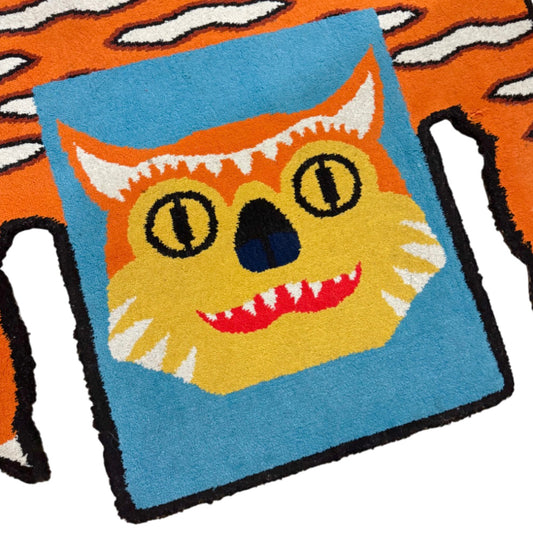 Walter Van Beirendonck x IKEA "Glödande" Tiger rug