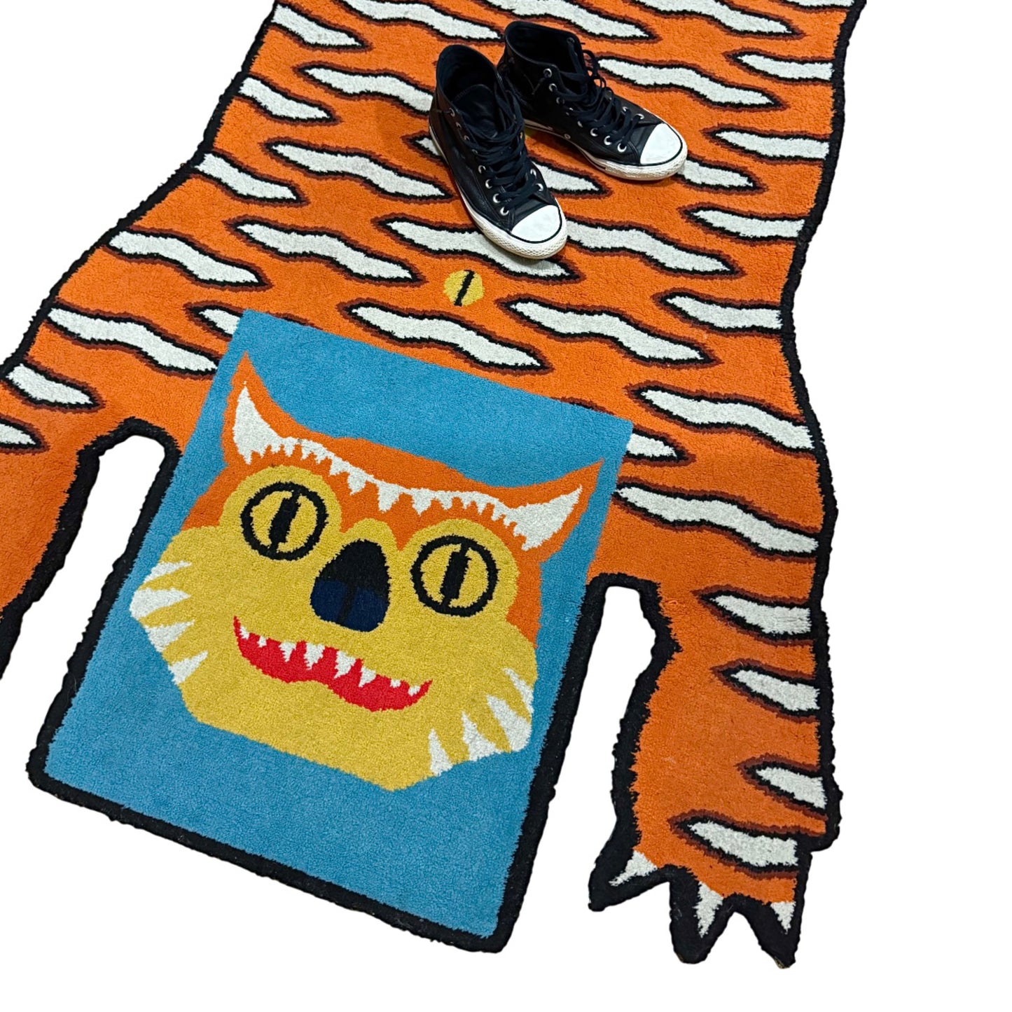 Walter Van Beirendonck x IKEA "Glödande" Tiger rug