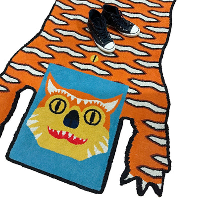 Walter Van Beirendonck x IKEA "Glödande" Tiger rug