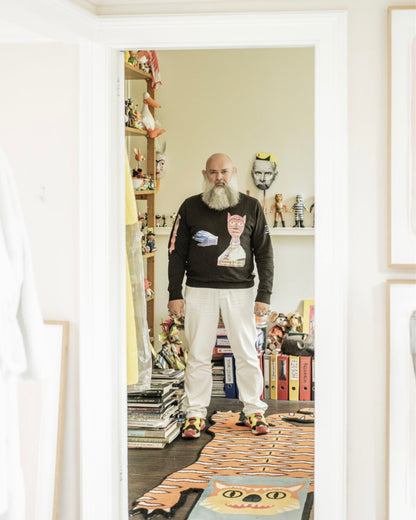 Walter Van Beirendonck x IKEA "Glödande" Tiger rug