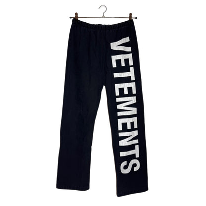 Vetements AW19 Spell-out sweatpants