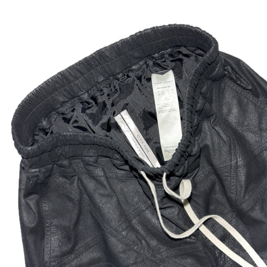 Rick Owens SS23 "Edfu" leather pentaboxer shorts