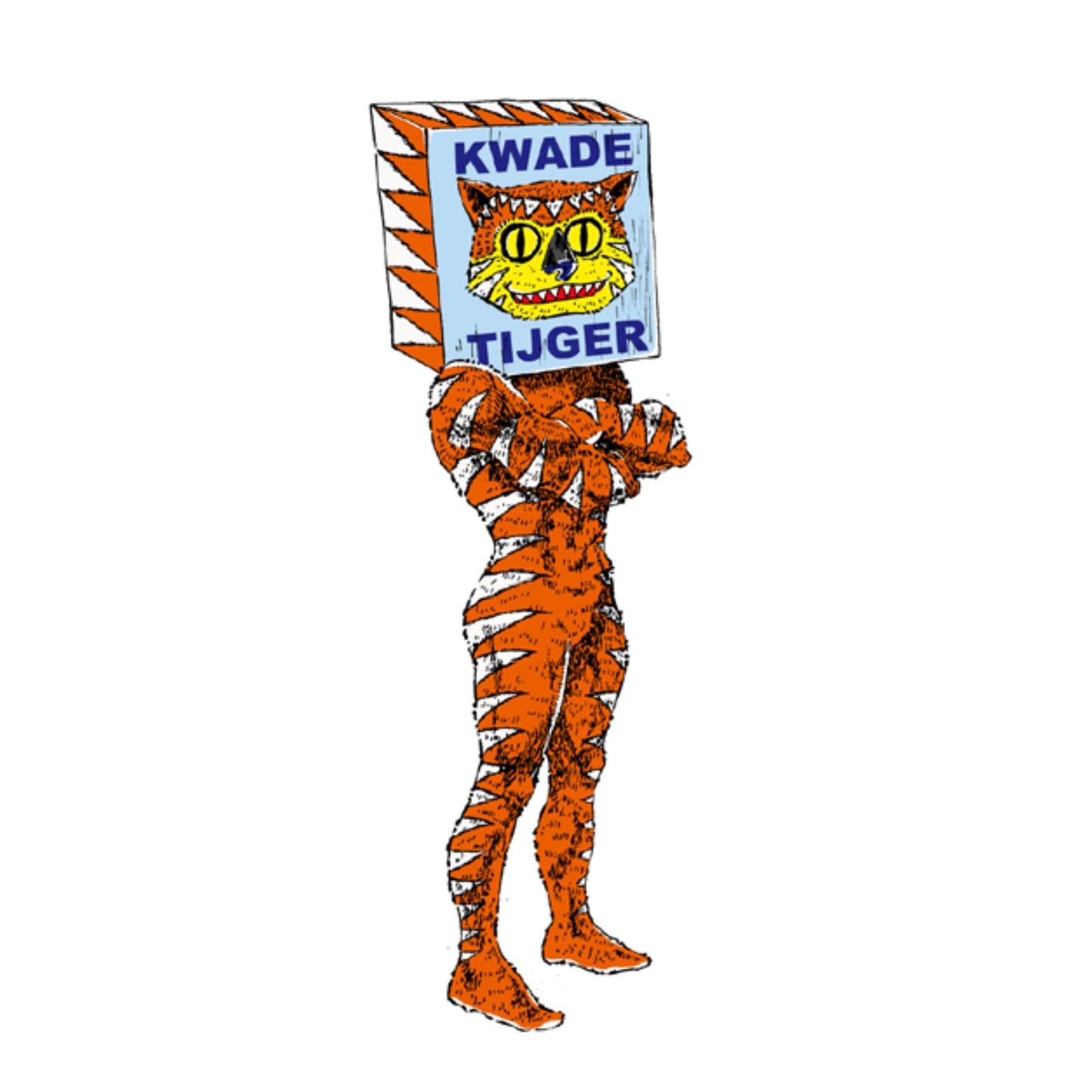 Walter Van Beirendonck x IKEA "Glödande" Tiger rug