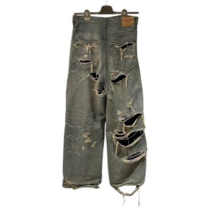 Balenciaga AW21 "Afterworld" distressed denim