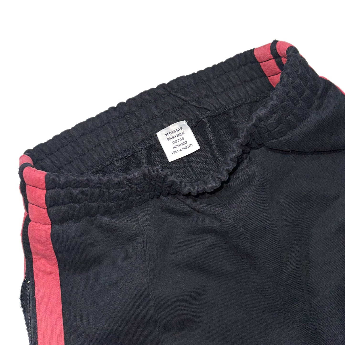 Vetements SS17 striped heavy sweatpants