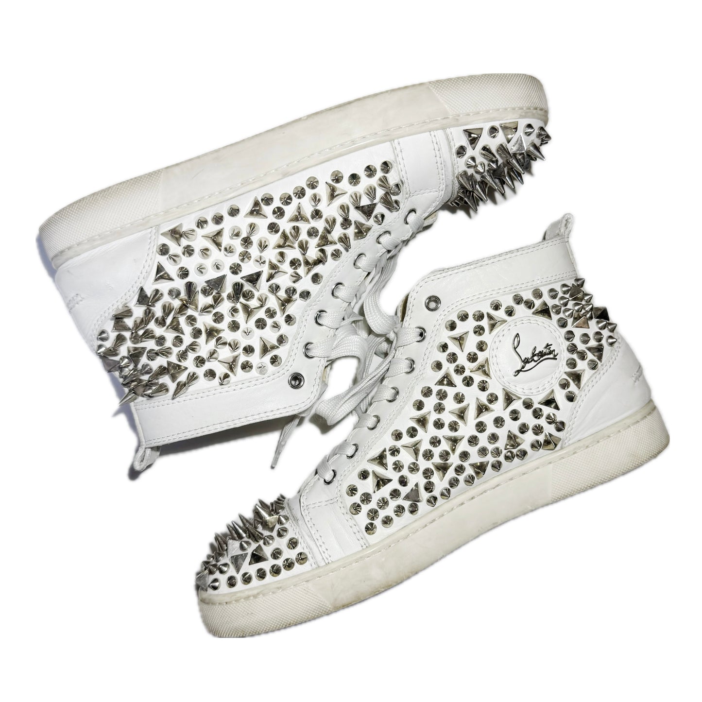 Christian Louboutin studded "Pik Pik" high-top sneakers