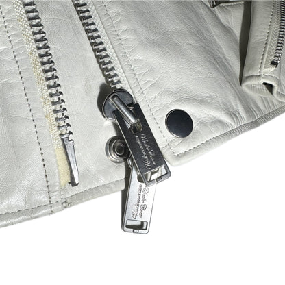 Undercover SS14 "Psychocandy" 1/1 double rider leather jacket
