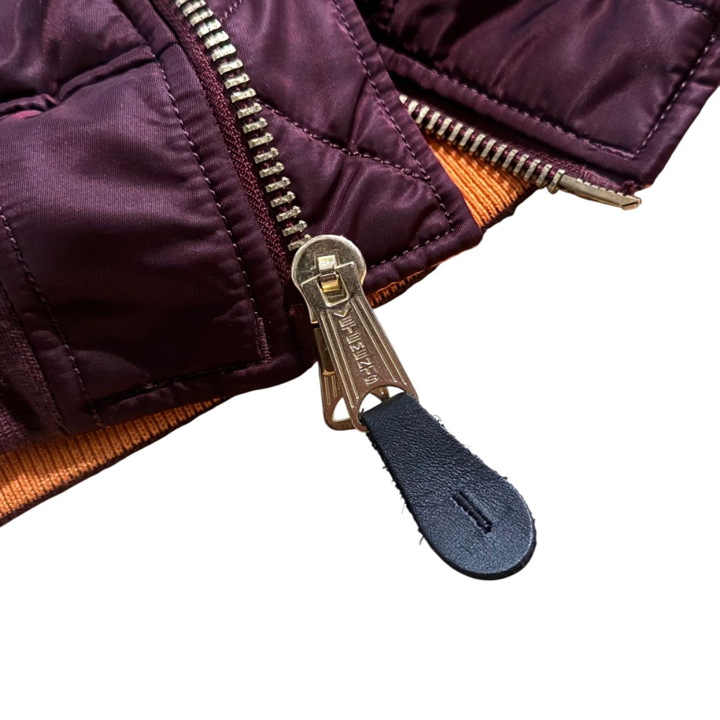 Vetements x Alpha Industries AW18 reversible cropped MA1 bomber jacket