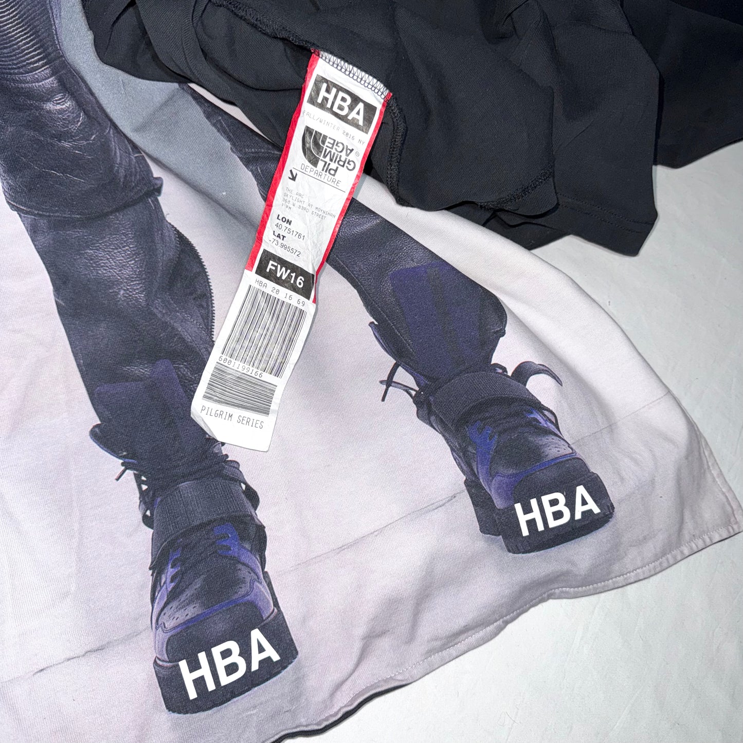 Hood By Air FW16 WALTER casting cape/longsleeve