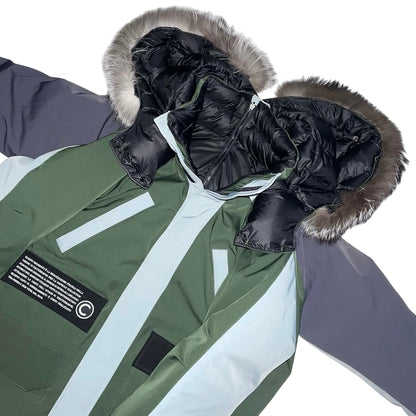 Colmar A.G.E. x Shayne Oliver double frontfaced reversible down parka
