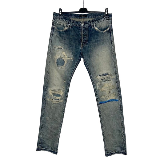 Undercover AW10 Blue Yarn 68 denim