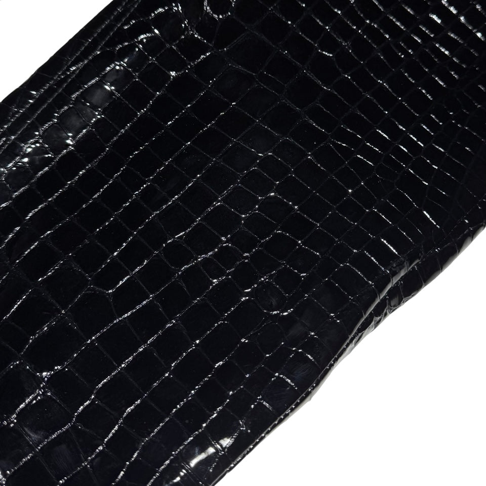 Balenciaga SS19 SAMPLE croc embossed leather pants