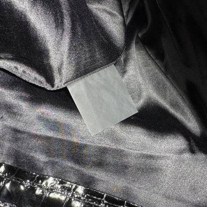 Balenciaga SS19 SAMPLE croc embossed leather pants