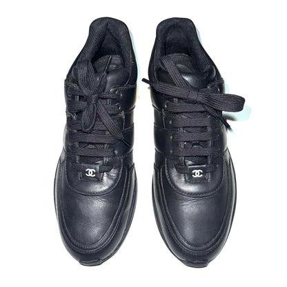 Chanel women's leather trainers