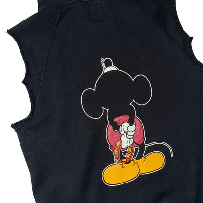 Number (N)ine x Disney OG SS00 Mickey Weeks sleeveless hoodie
