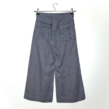 Undercover SS06 striped wide pants