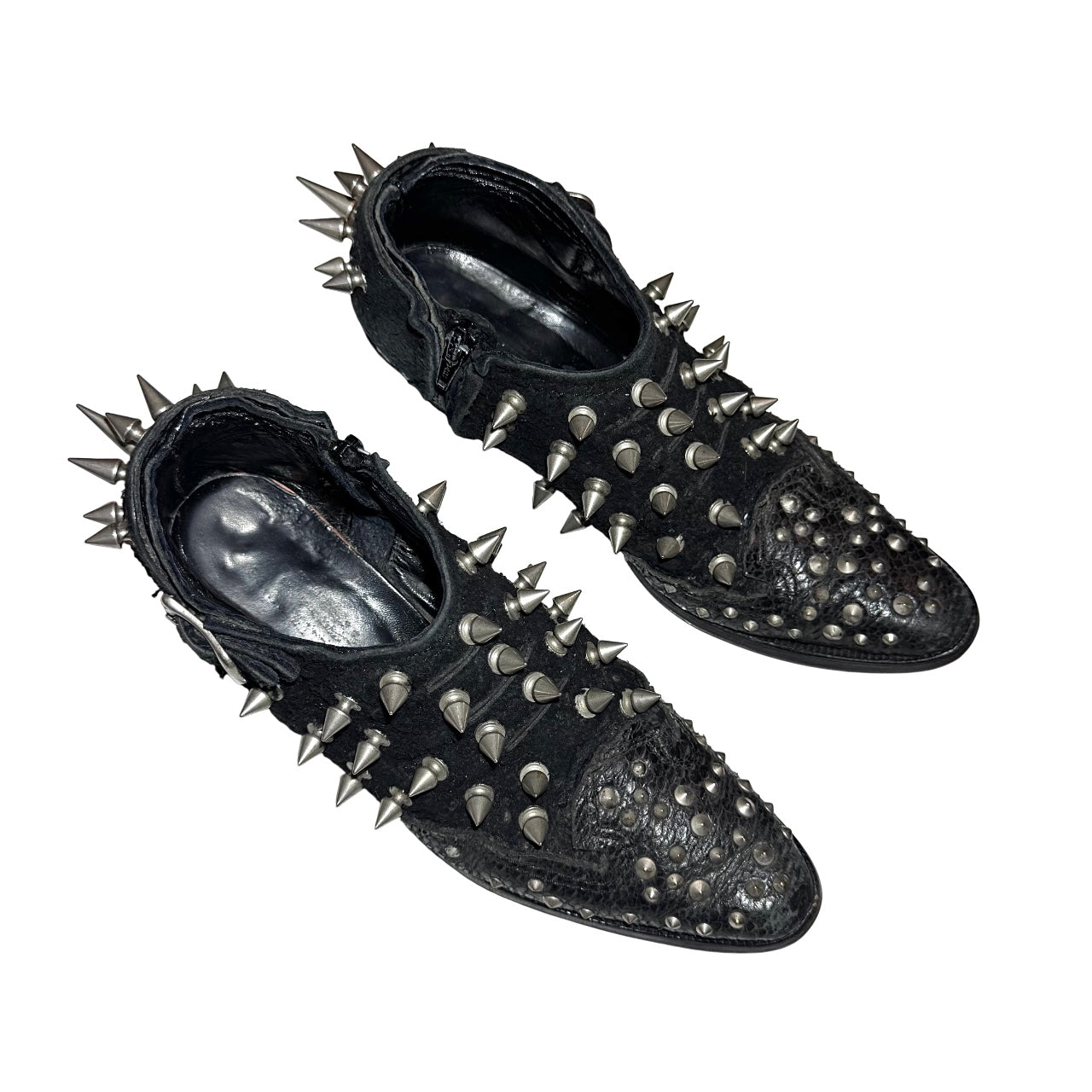 Junya Watanabe AW06 studded suede western boots