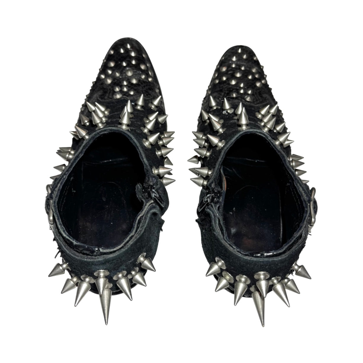 Junya Watanabe AW06 studded suede western boots