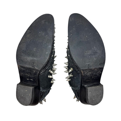 Junya Watanabe AW06 studded suede western boots